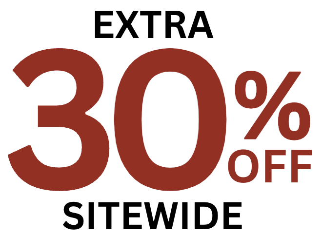 30% OFF SITE-WIDE