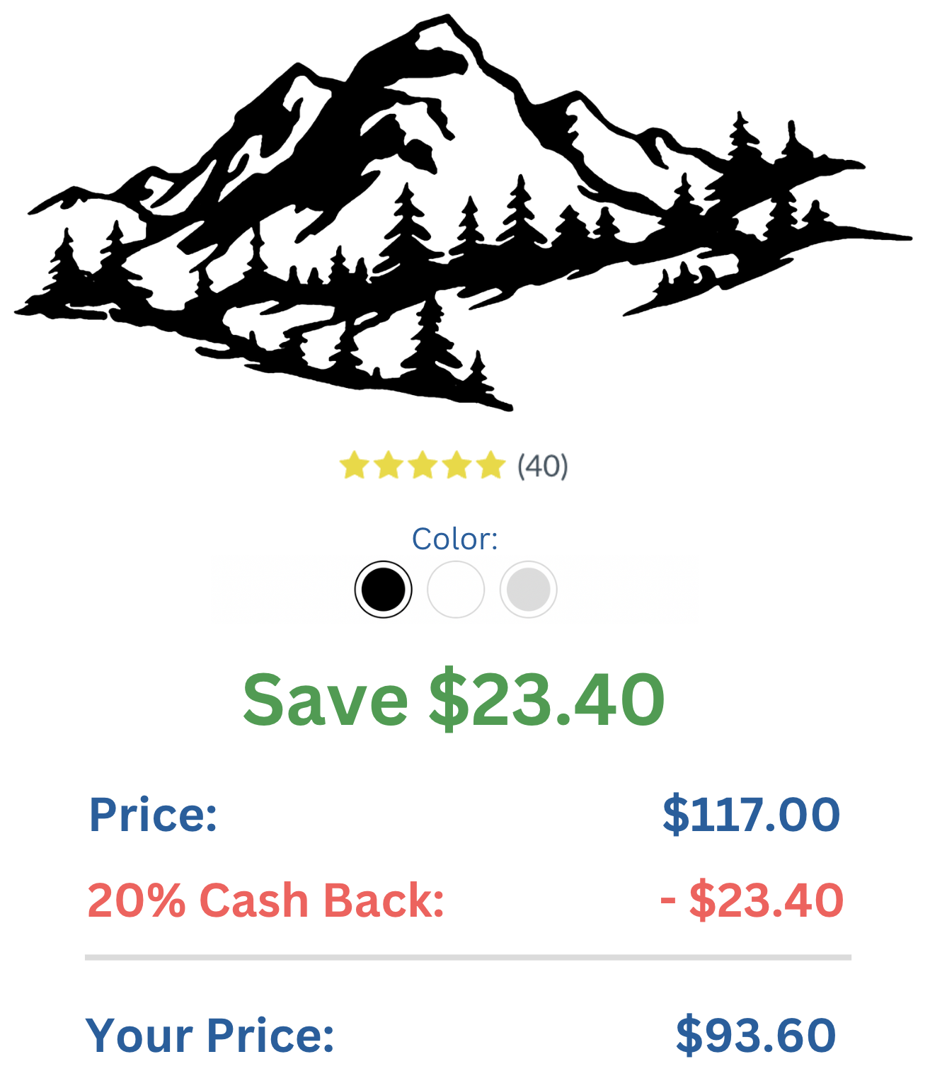 $23.49 cashback