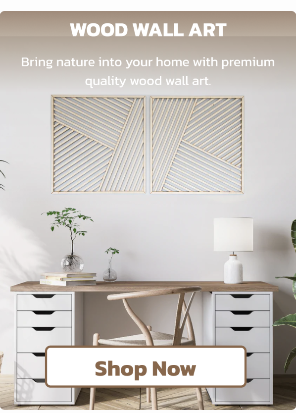 Wood wall art