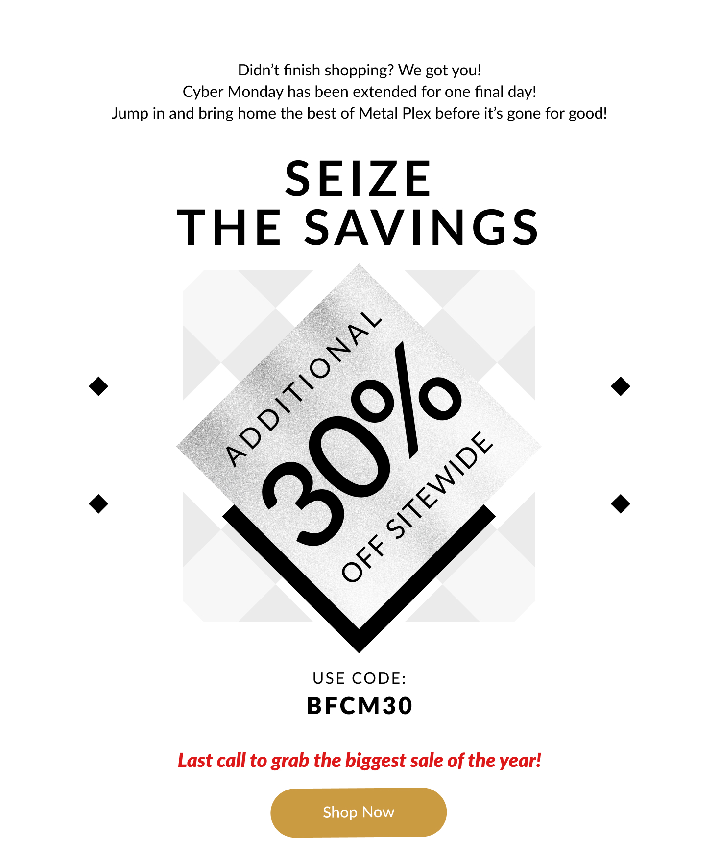 Seize the savings