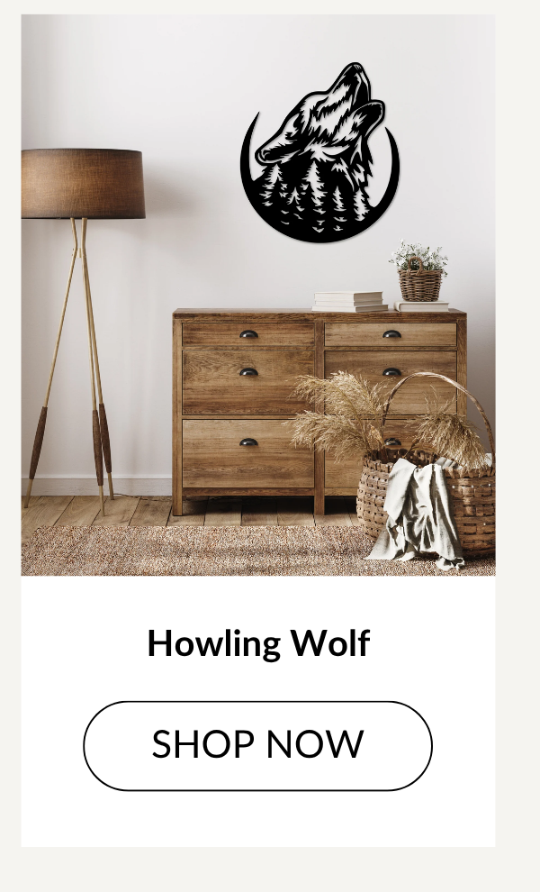 Howling Wolf - Shop Now >
