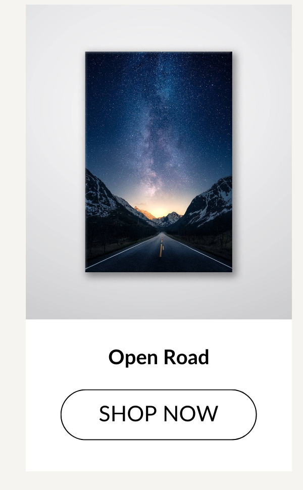 Open Road - Shop Now >