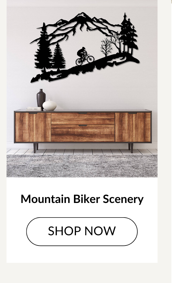 Mountain Biker Scenery - Shop Now >