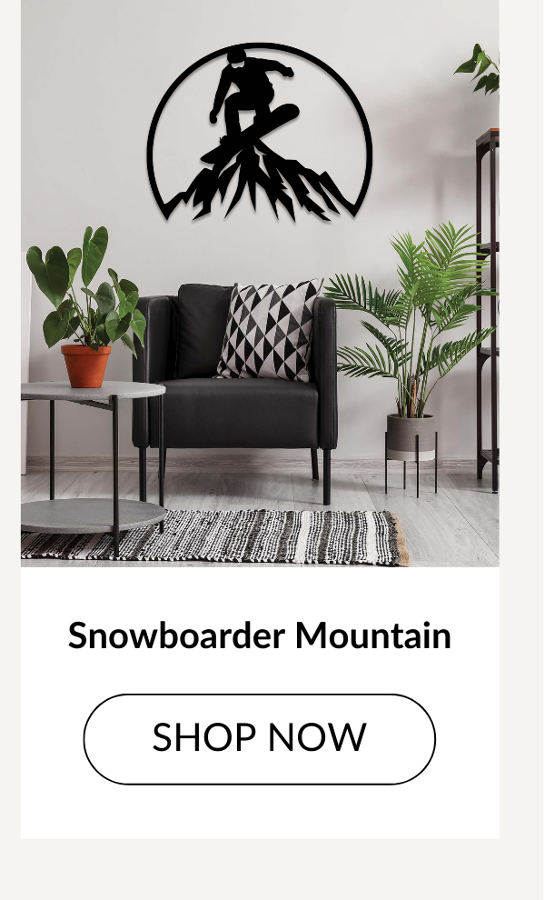Snowboarder Mountain - Shop Now >
